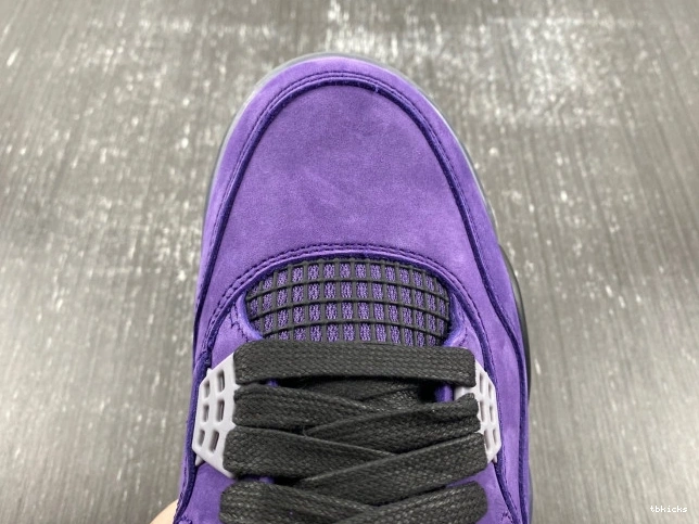 Reps TBK Suede Travis Scott 4 Jordan x Purple Air 0804